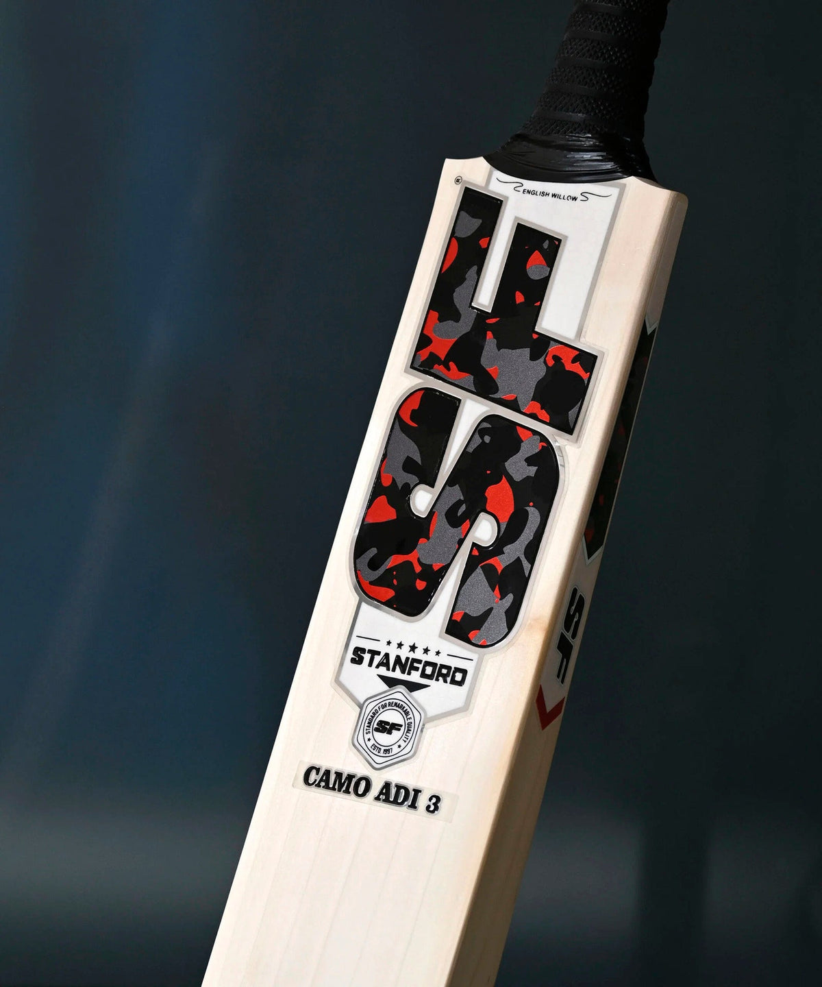 SF Camo ADI 3 English Willow Cricket Bat Size SH, image 4