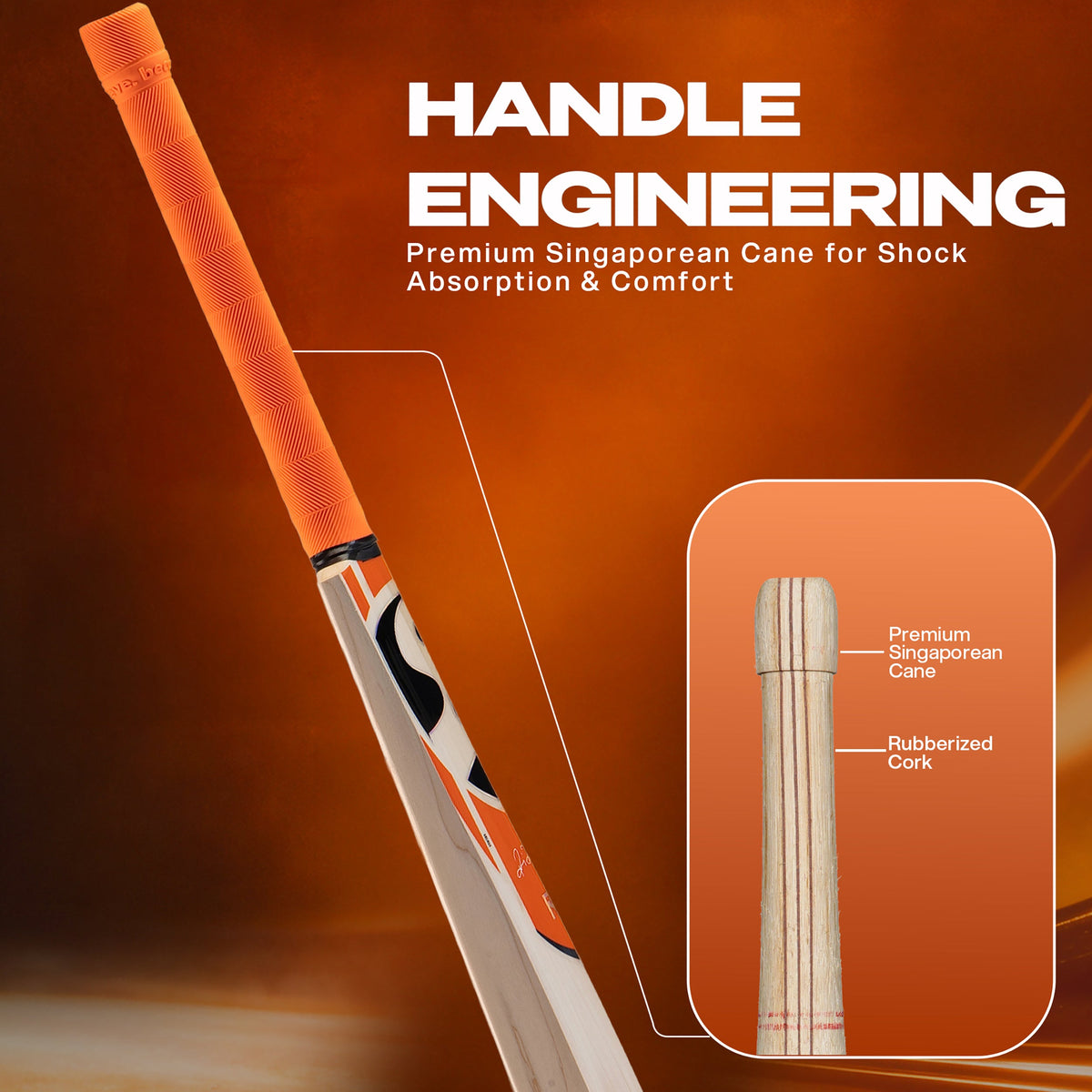 SG RJ8 R Jadeja English Willow Cricket Bat