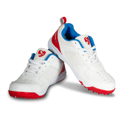 SG - Fusion Red/Blue Cricket Shoes