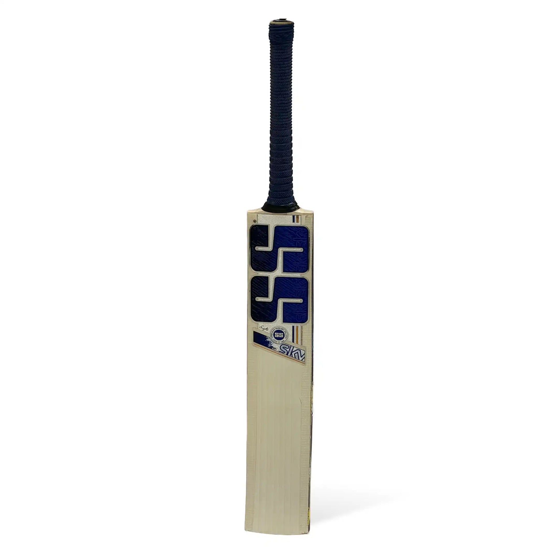 SS Sky Blue Black English Willow Cricket Bat