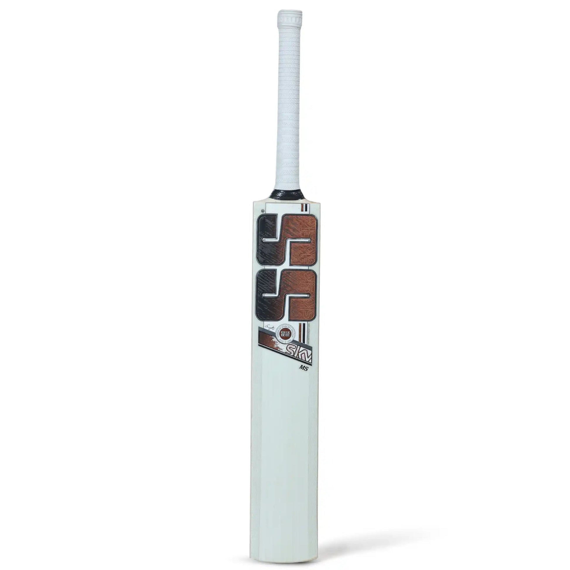 SS Sky MS Bleached English Willow Cricket Bat