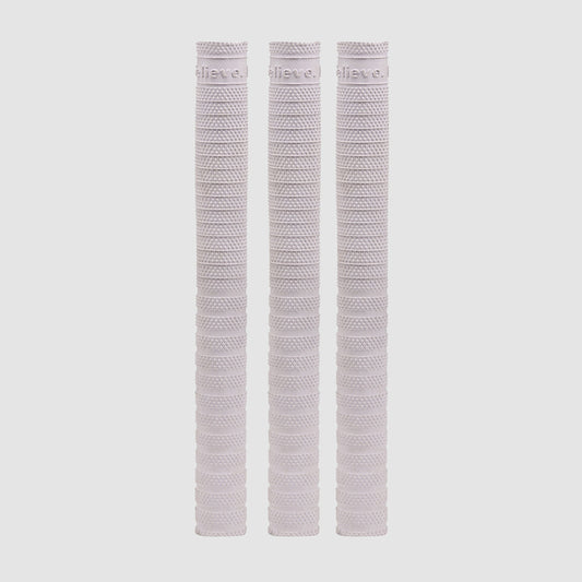 SG White Hexa Cricket Grip Pack of 3