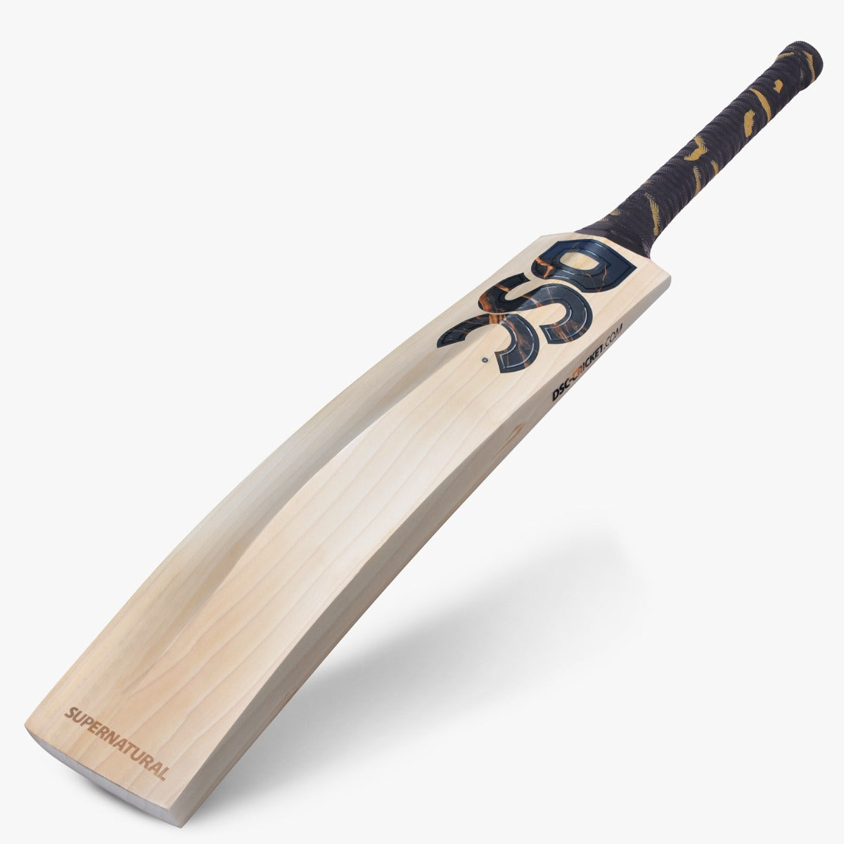 DSC Supernatural English Willow Cricket Bat Black Marble