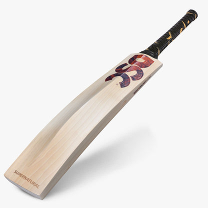 DSC Supernatural English Willow Cricket Bat Rust Brown