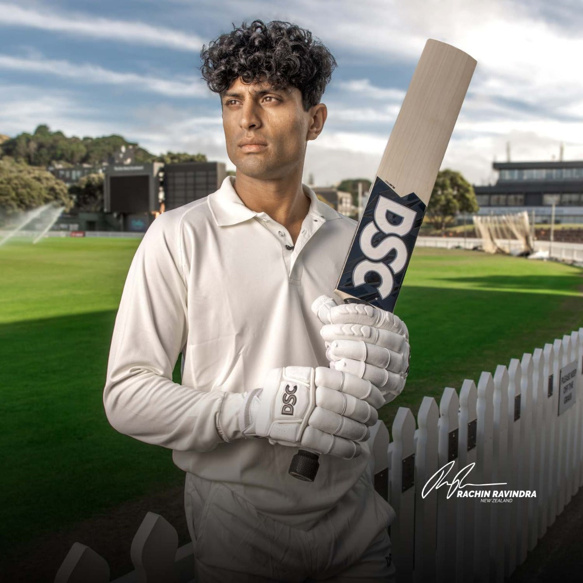 DSC Rachin Ravindra Cricket Bat