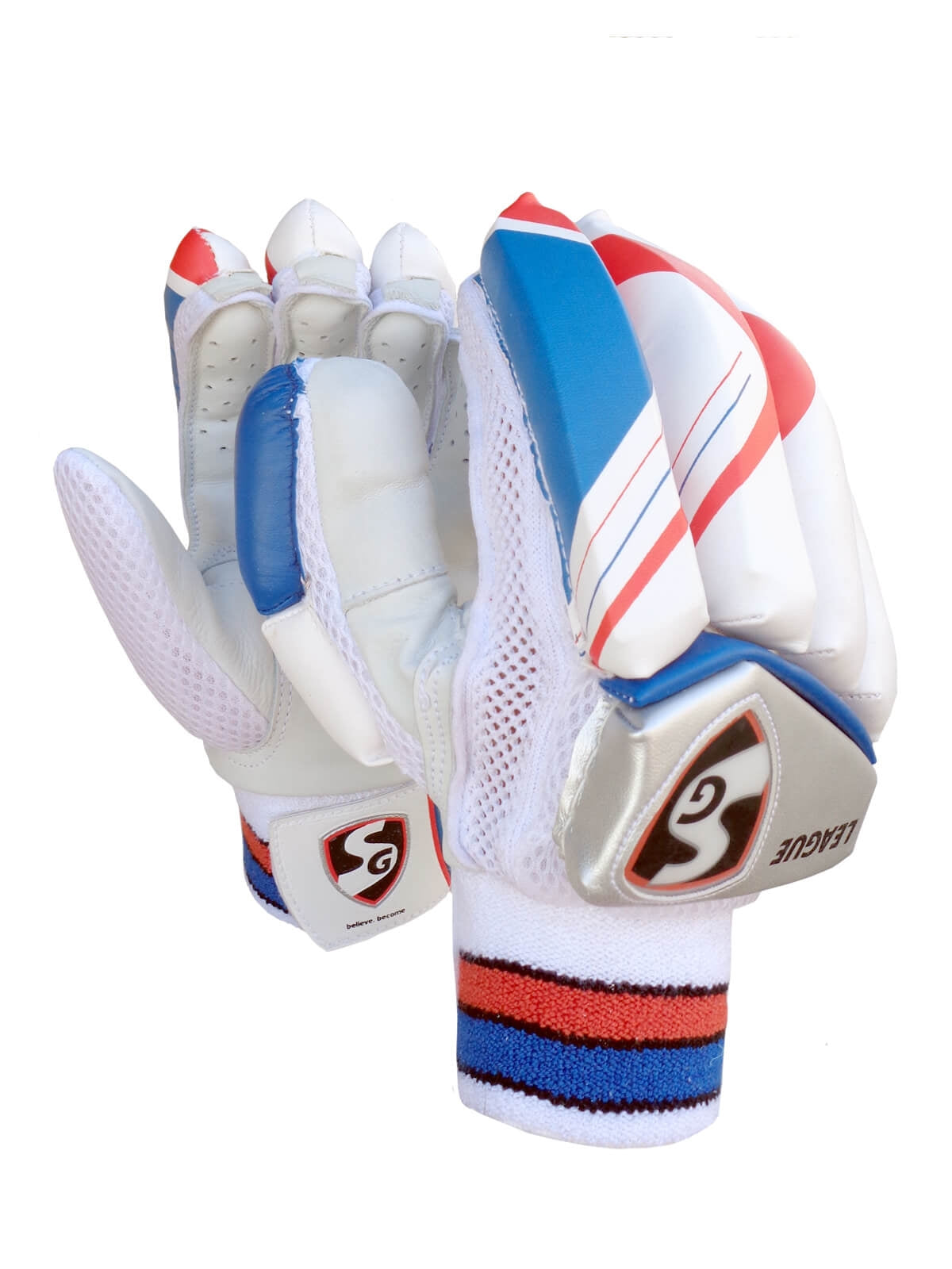 SG - League Cricket Batting Gloves Mens Size
