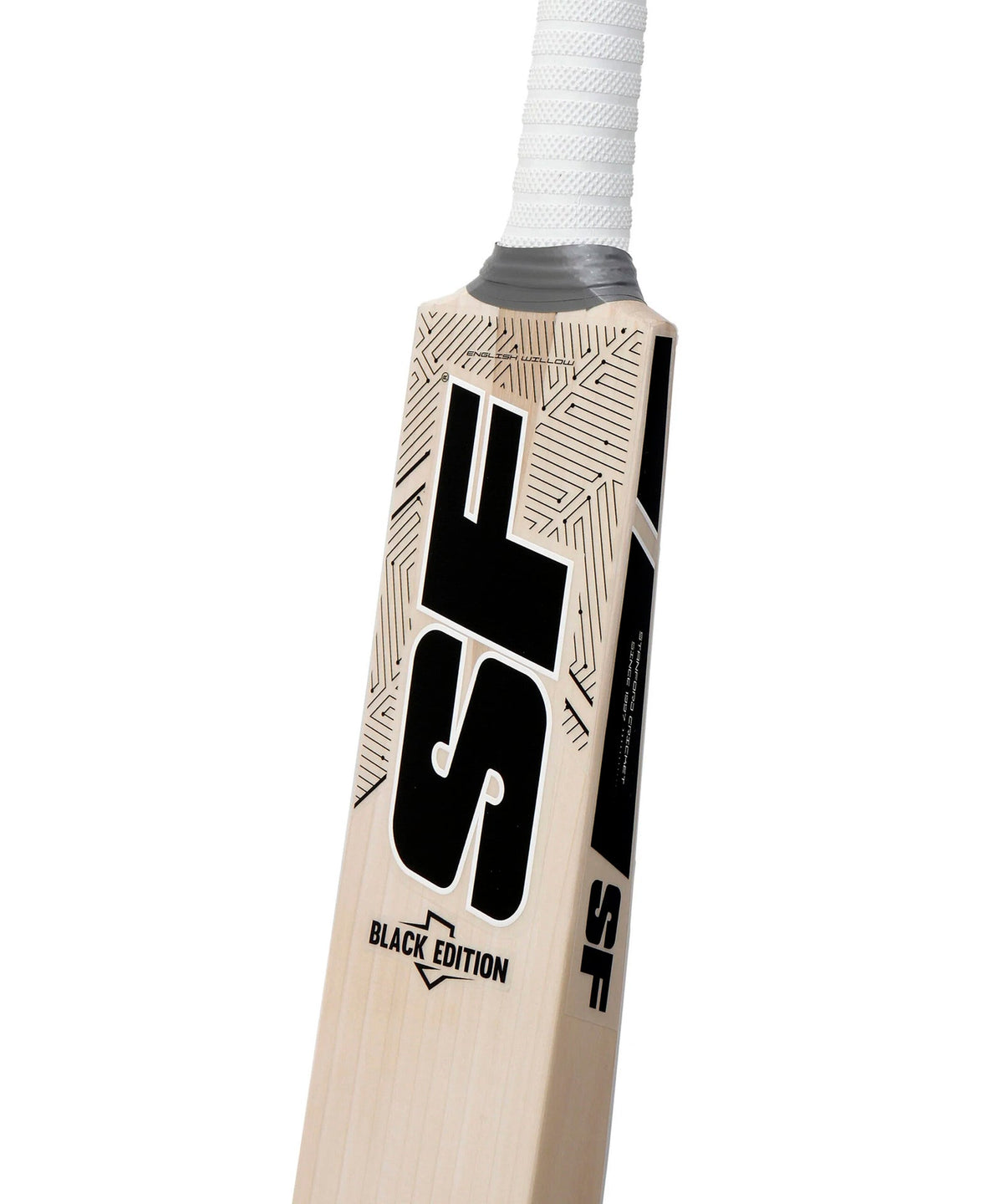 SF Black Edition English Willow Cricket Bat Size SH, image 4