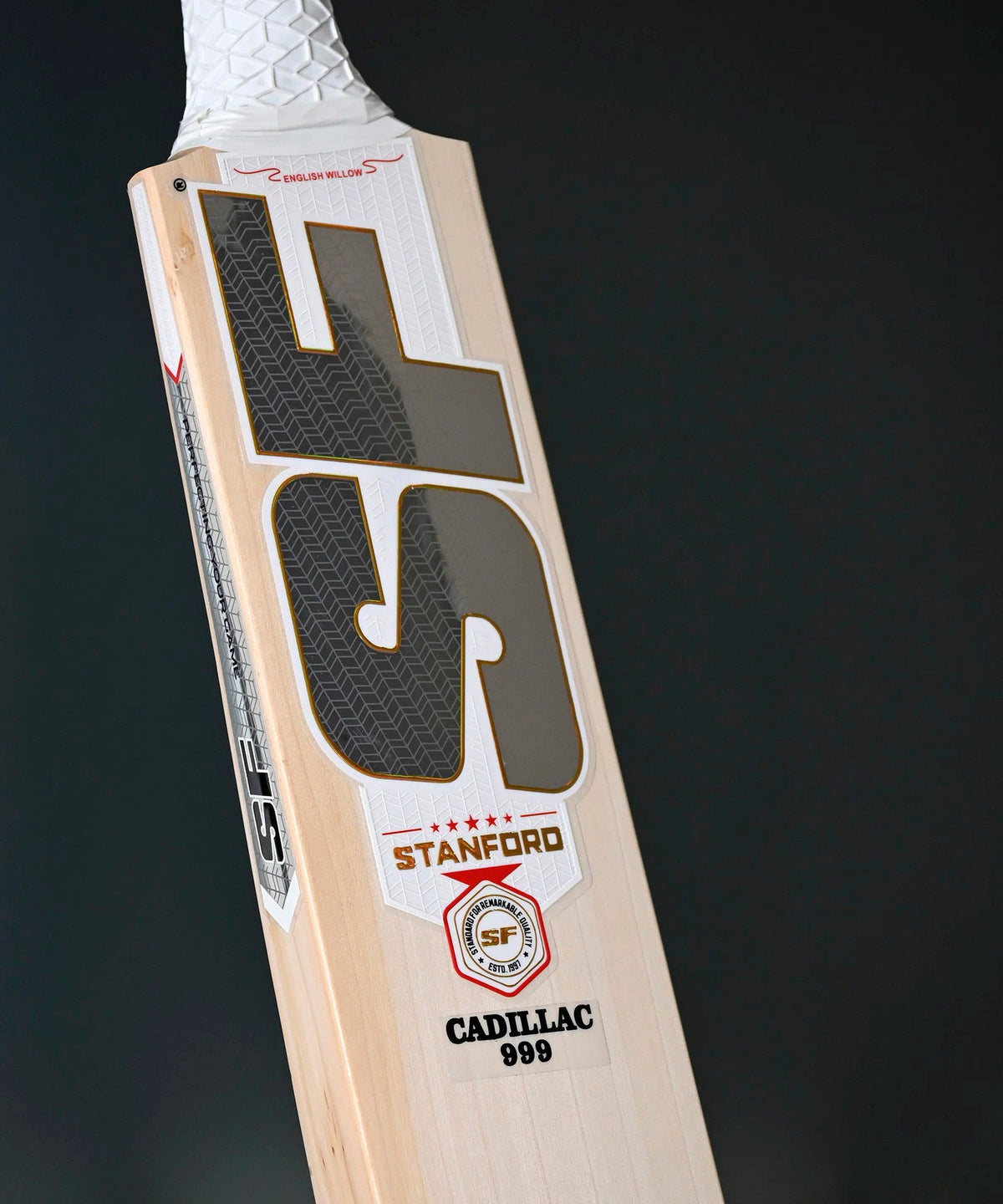 SF Cadillac 999 English Willow Cricket Bat Size SH, image 5