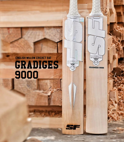 SF Gradiges 9000 English Willow Cricket Bat Size SH, image 5